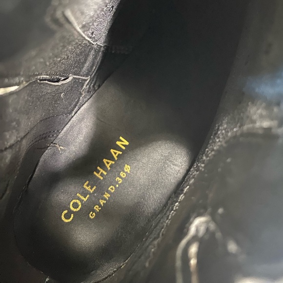 LAST CHANCE Cole Haan Harrington Leopard Print Real Fur Ankle Booties 8 - Picture 8 of 8